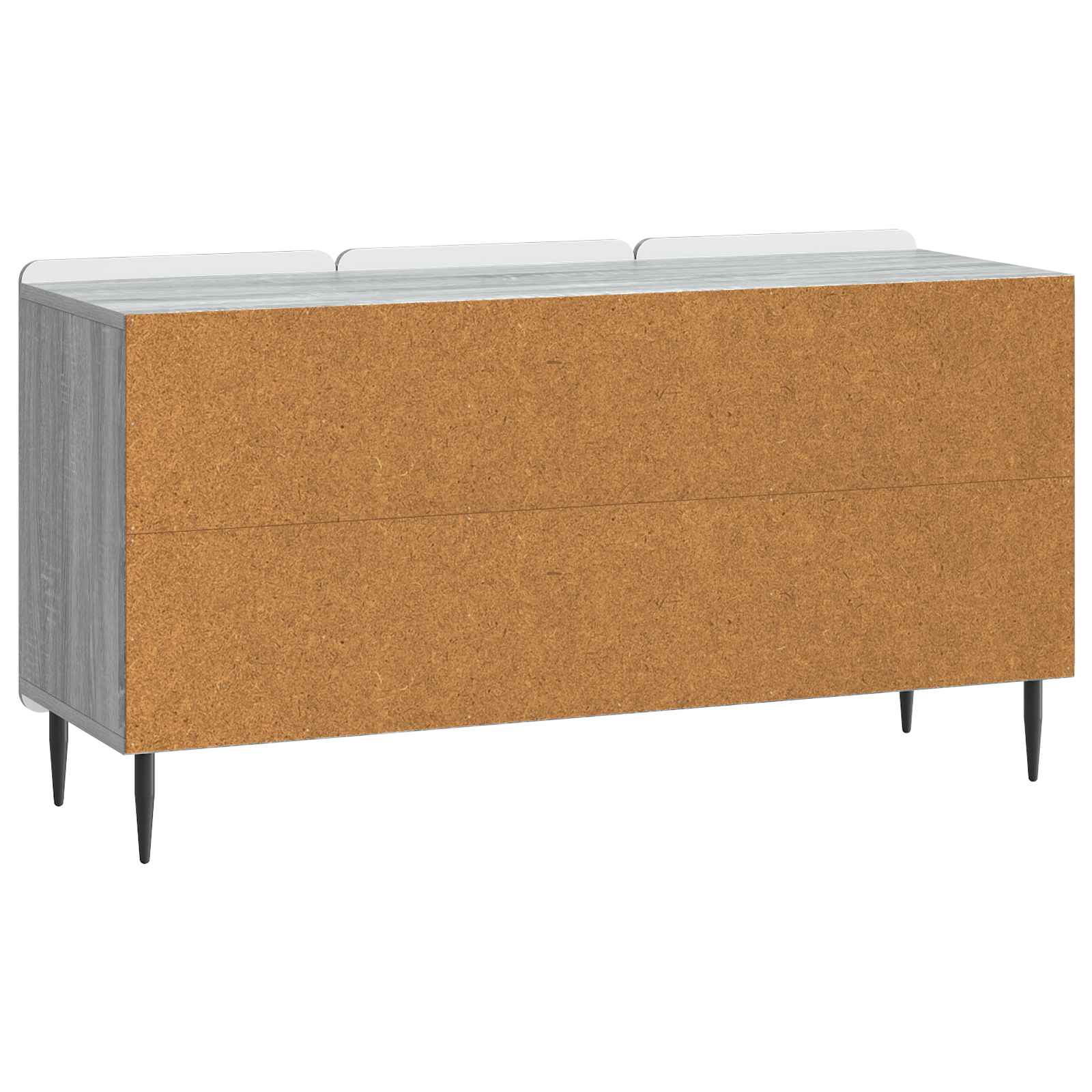 TV-Schränk 99 x 34,5 x 52 cm Sonoma-Grau Holzwerkstoff