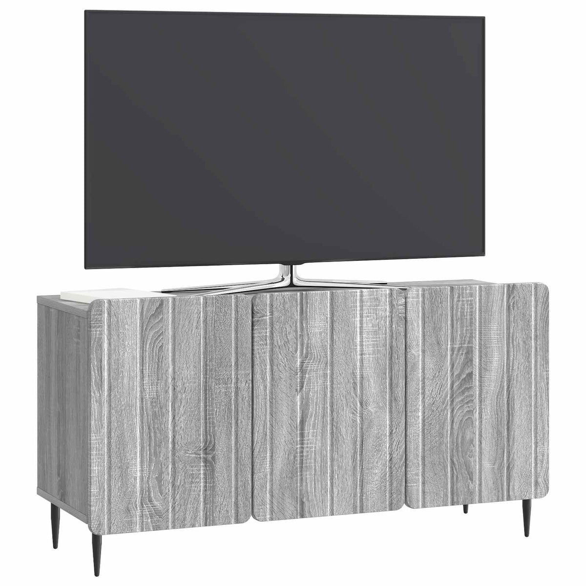 TV-Schränk 99 x 34,5 x 52 cm Sonoma-Grau Holzwerkstoff