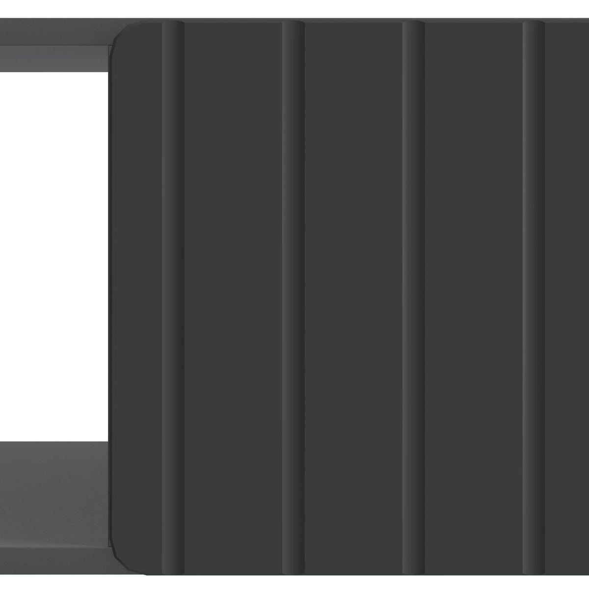 Couchtisch Schwarz 90 x 50 x 40 cm Holzwerkstoff