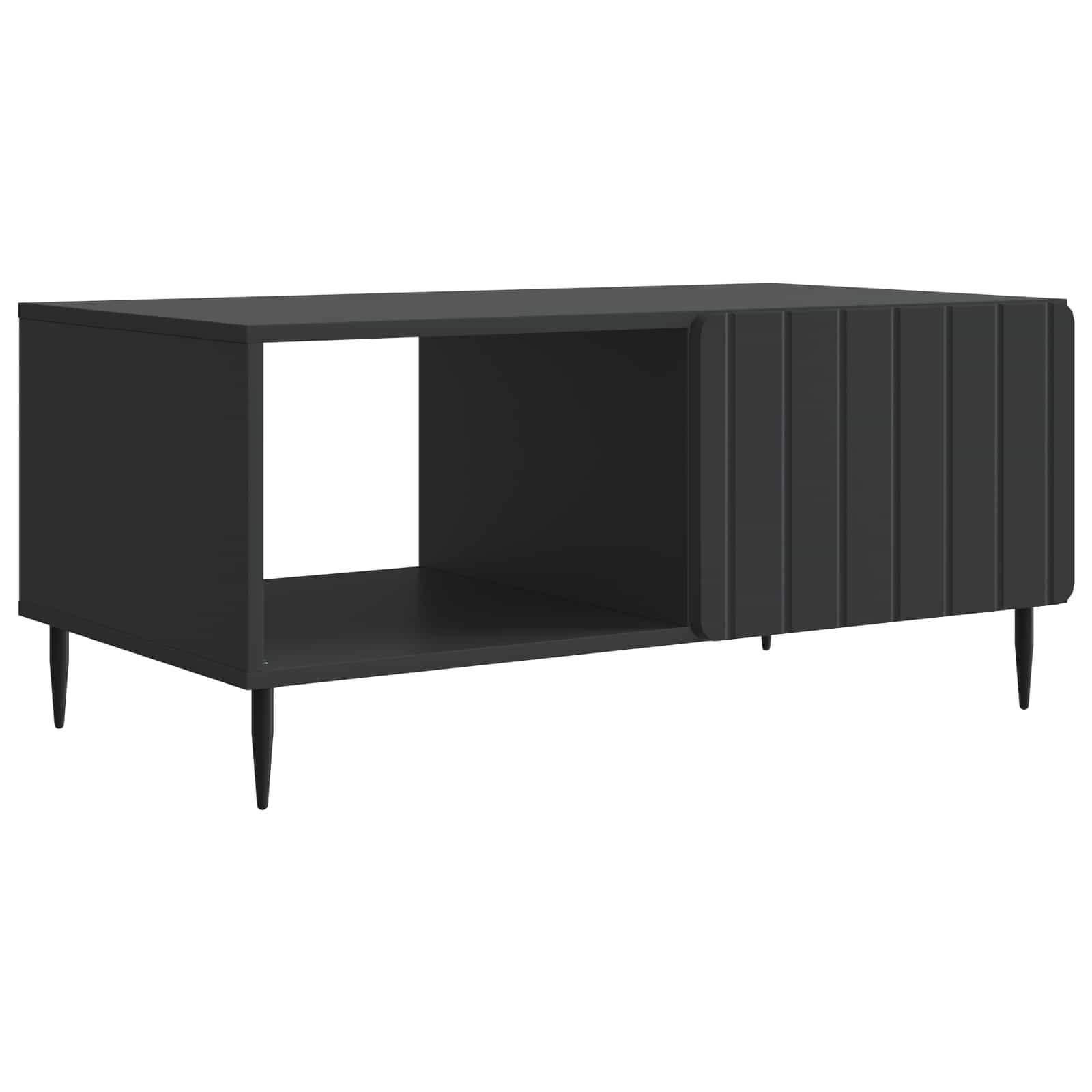 Couchtisch Schwarz 90 x 50 x 40 cm Holzwerkstoff