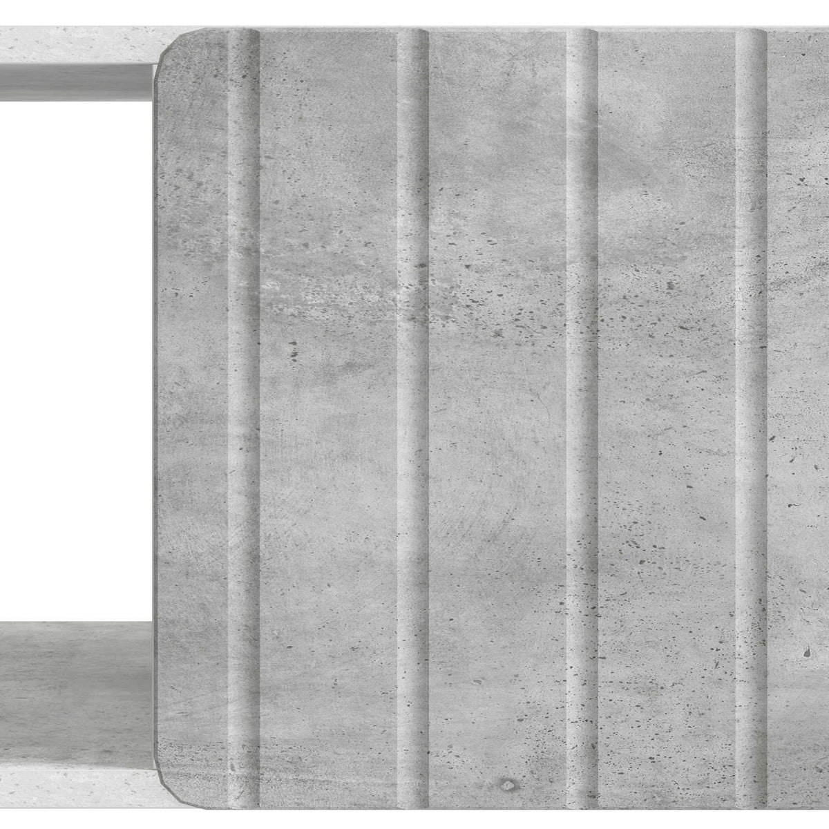 Couchtisch Betongrau 90 x 50 x 40 cm Holzwerkstoff
