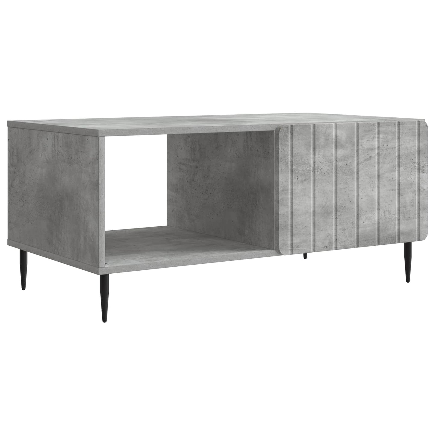 Couchtisch Betongrau 90 x 50 x 40 cm Holzwerkstoff