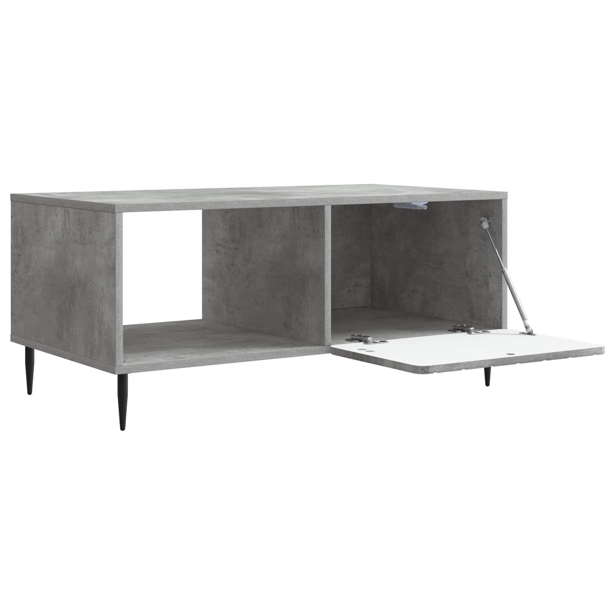 Couchtisch Betongrau 90 x 50 x 40 cm Holzwerkstoff