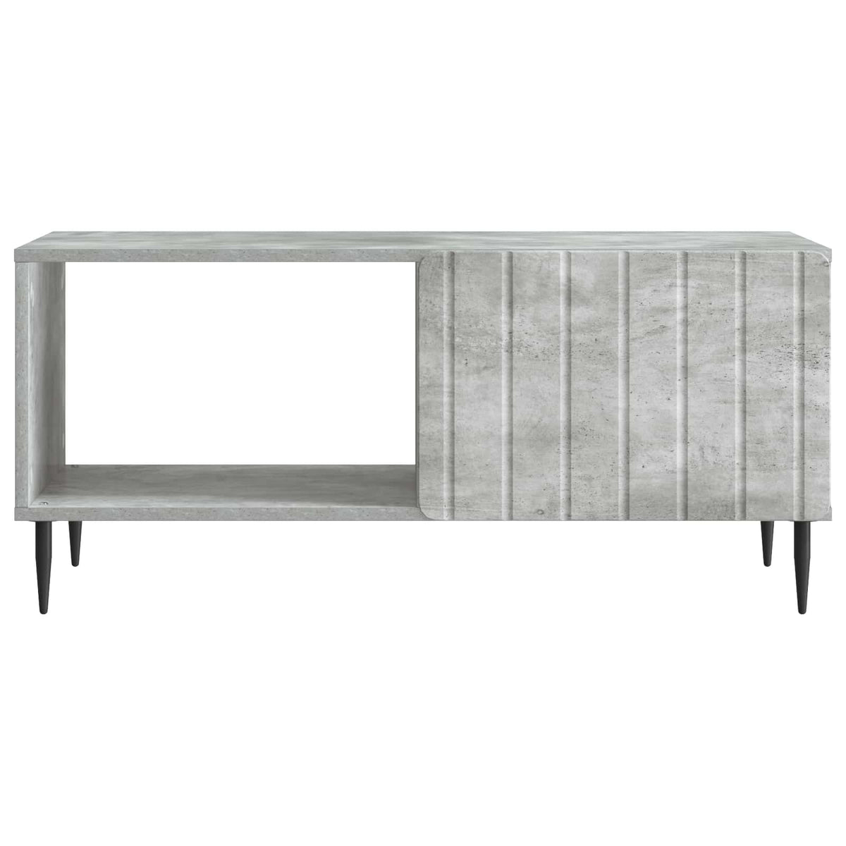 Couchtisch Betongrau 90 x 50 x 40 cm Holzwerkstoff