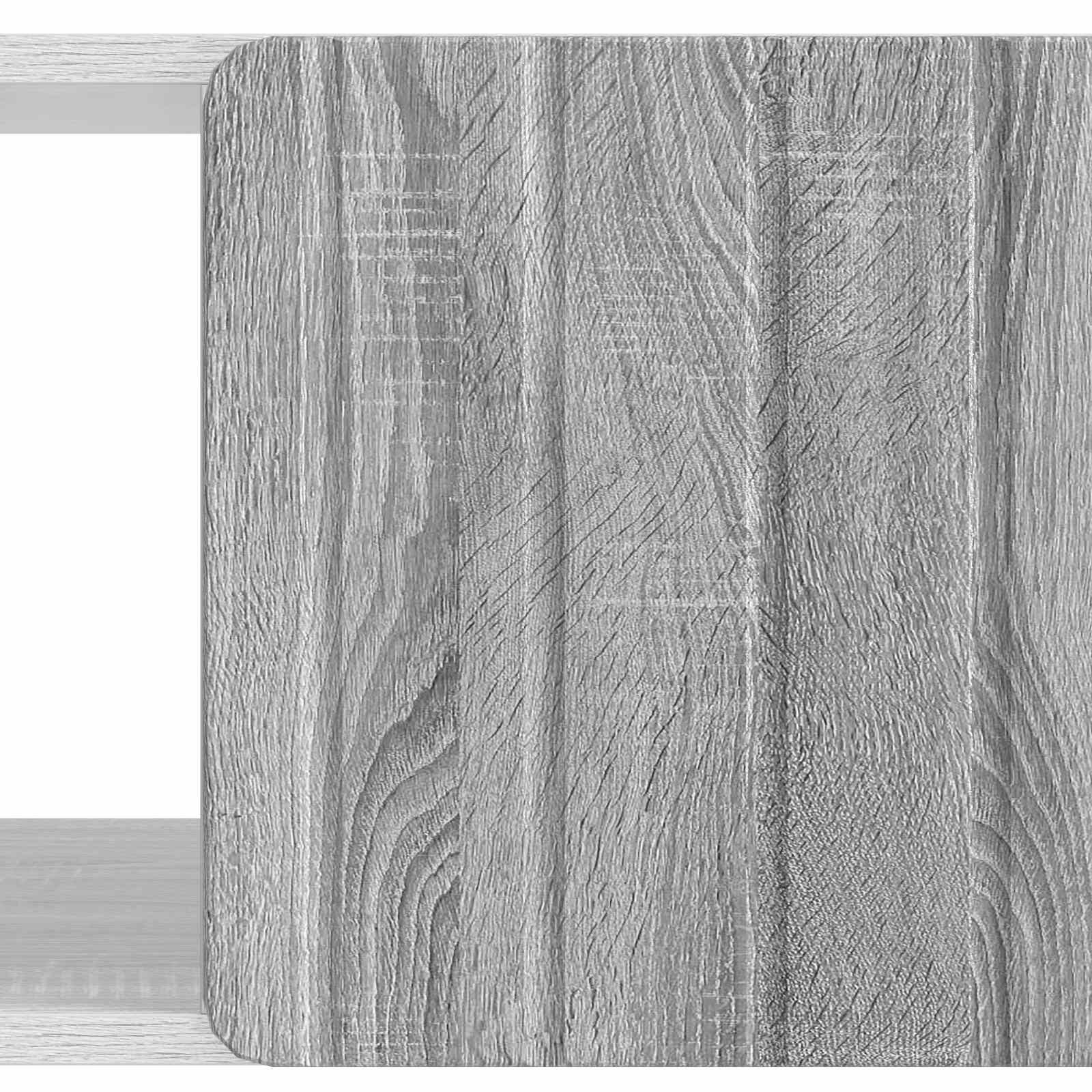 Couchtisch Grau Sonoma 90 x 50 x 40 cm Holzwerkstoff