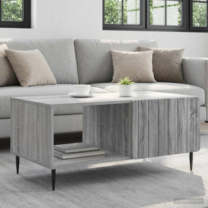 Couchtisch Grau Sonoma 90 x 50 x 40 cm Holzwerkstoff