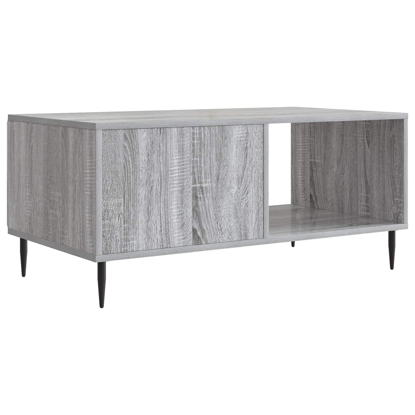 Couchtisch Grau Sonoma 90 x 50 x 40 cm Holzwerkstoff