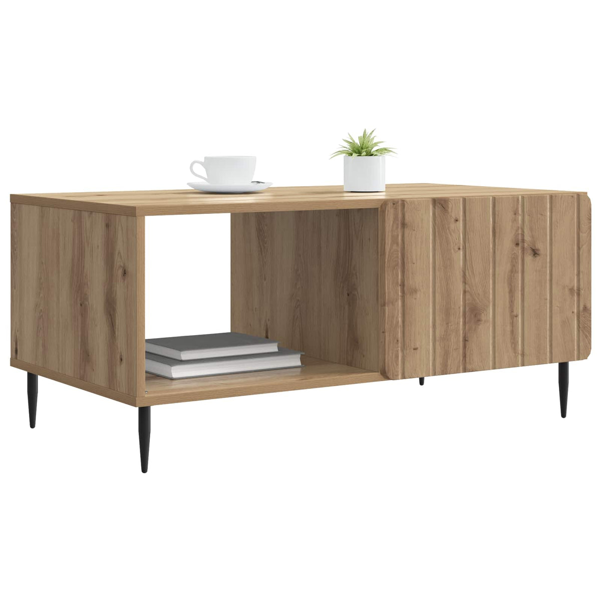 Couchtisch Artisan-Eiche 90 x 50 x 40 cm Holzwerkstoff