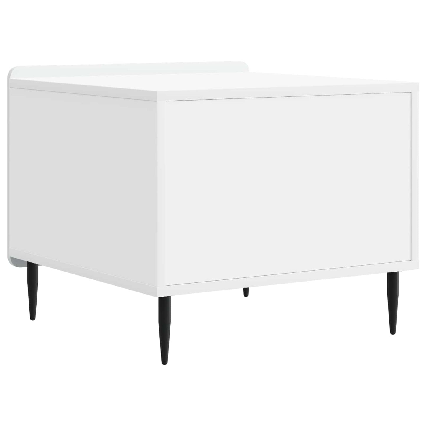 Couchtisch mit Schubladen Weiß 49 x 50 x 42 cm Holzwerkstoff