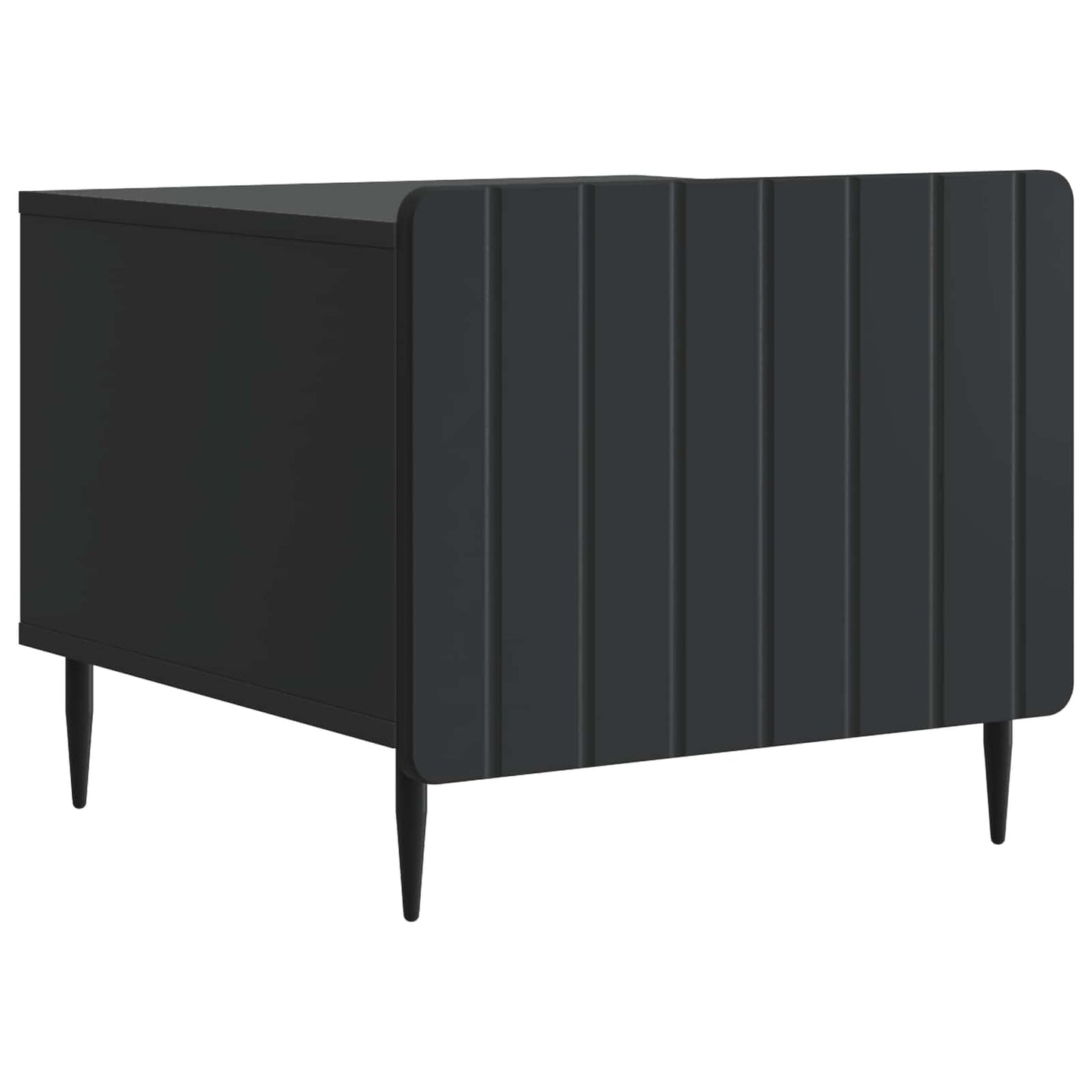 Couchtisch mit Schubladen Schwarz 49 x 50 x 42 cm Holzwerkstoff