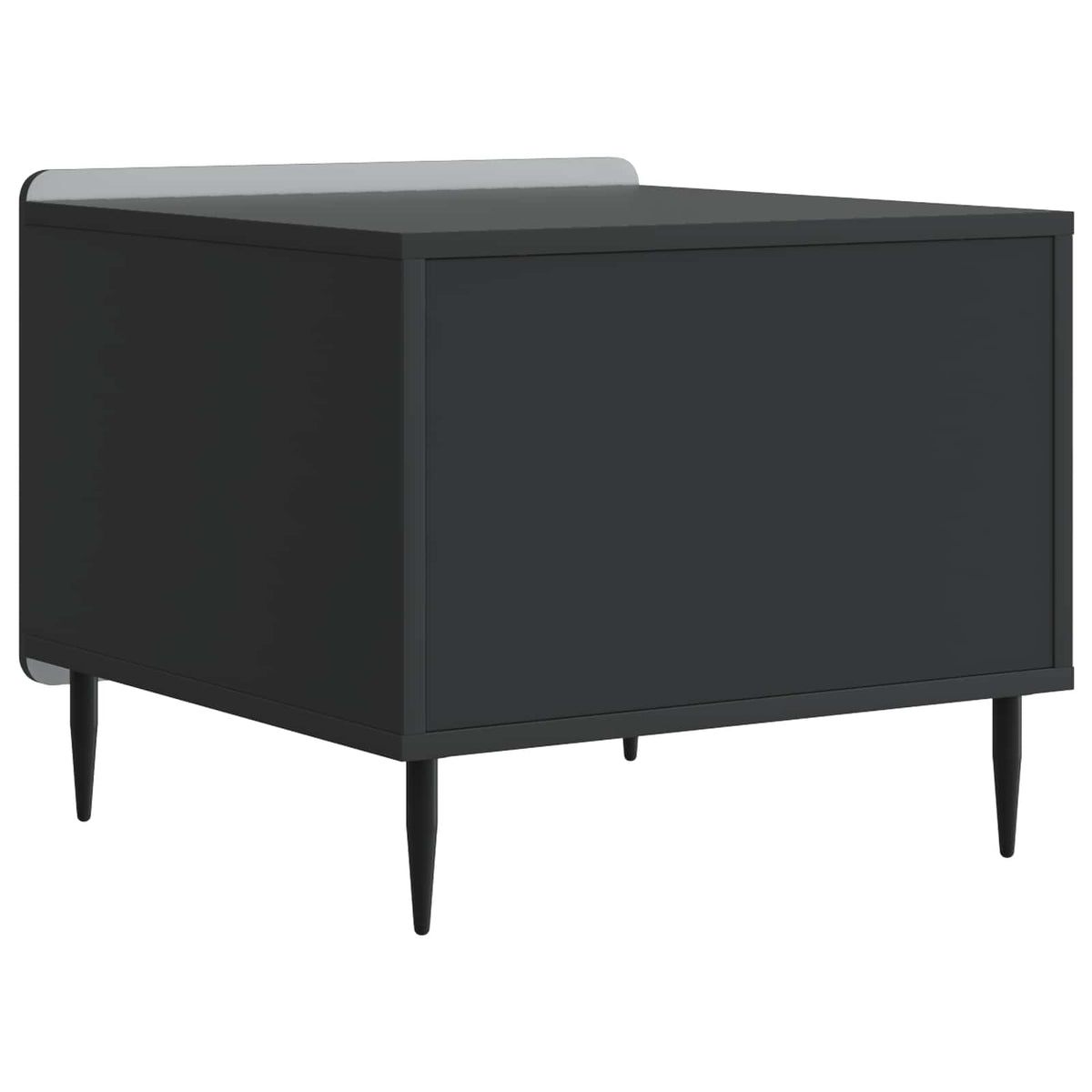 Couchtisch mit Schubladen Schwarz 49 x 50 x 42 cm Holzwerkstoff