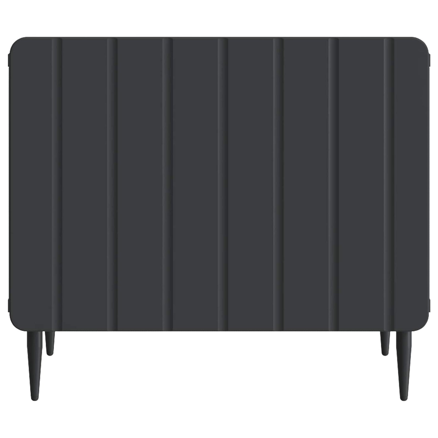 Couchtisch mit Schubladen Schwarz 49 x 50 x 42 cm Holzwerkstoff