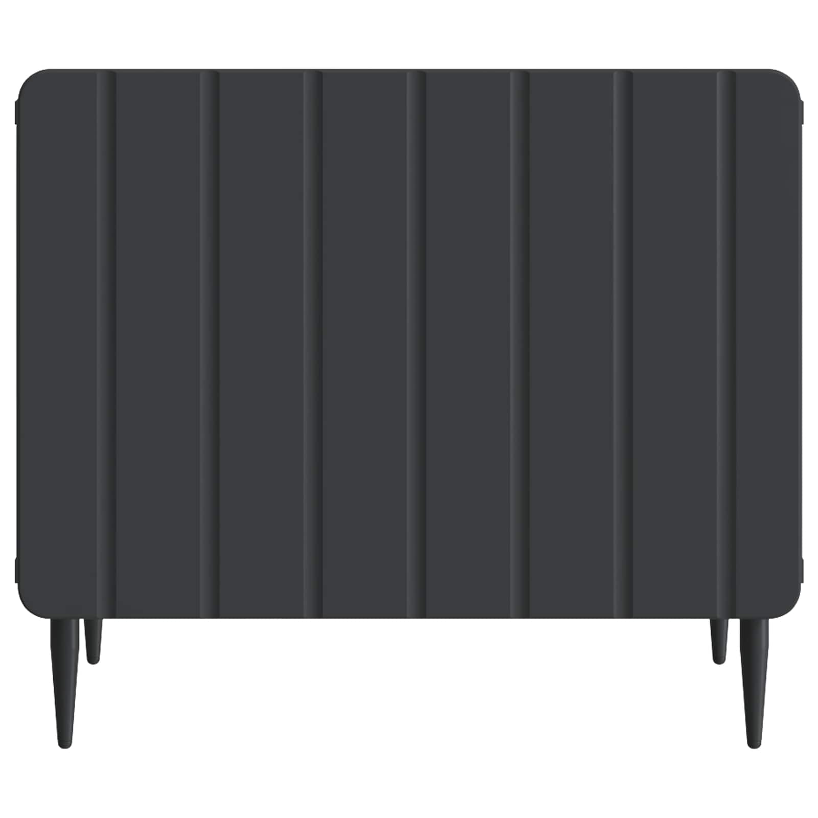 Couchtisch mit Schubladen Schwarz 49 x 50 x 42 cm Holzwerkstoff