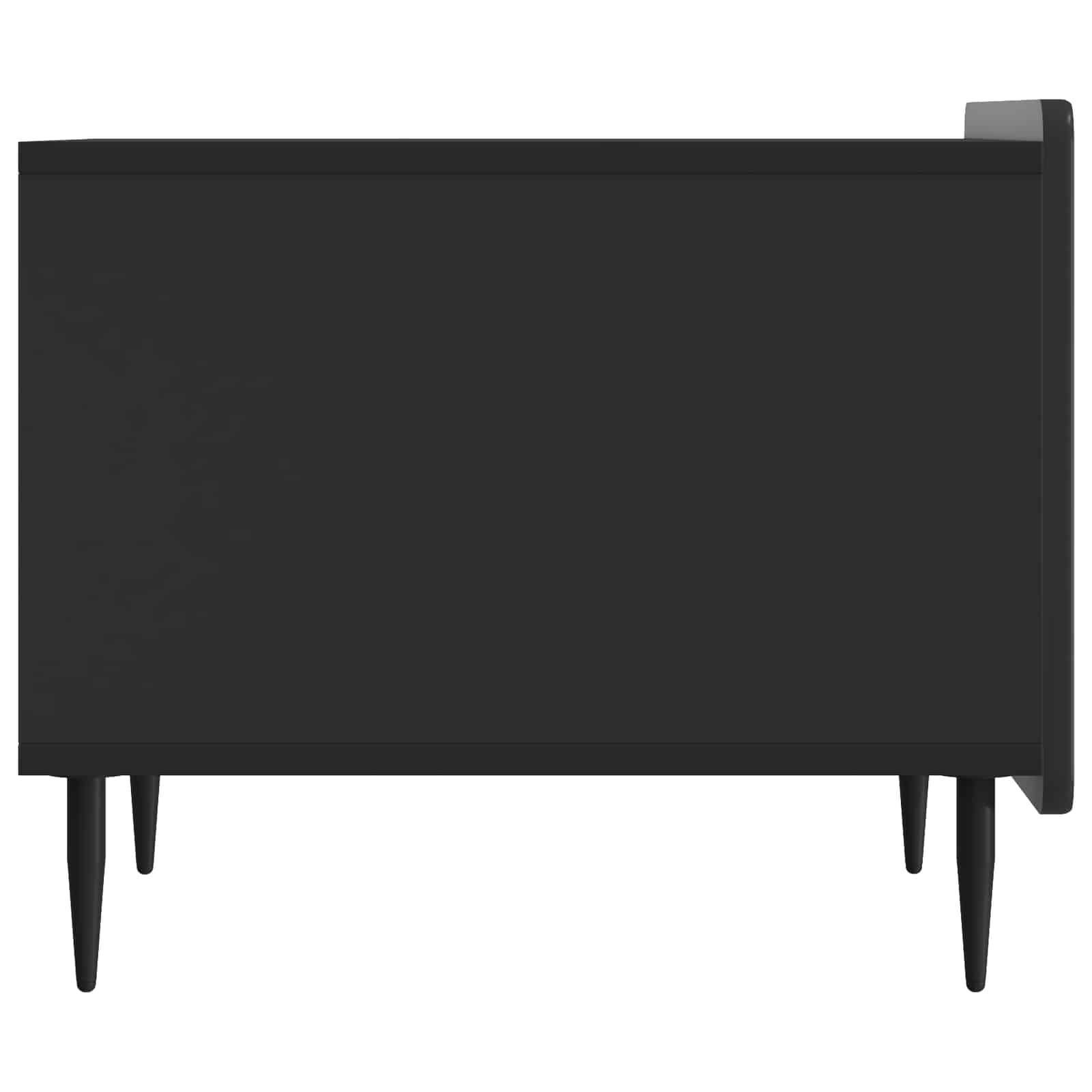 Couchtisch mit Schubladen Schwarz 49 x 50 x 42 cm Holzwerkstoff