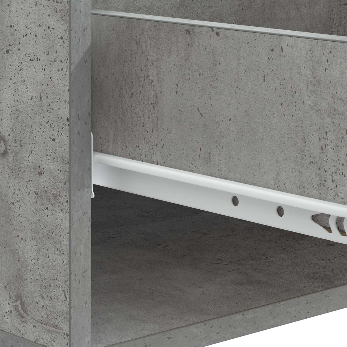 Couchtisch Betongrau 49 x 50 x 42 cm Holzwerkstoff