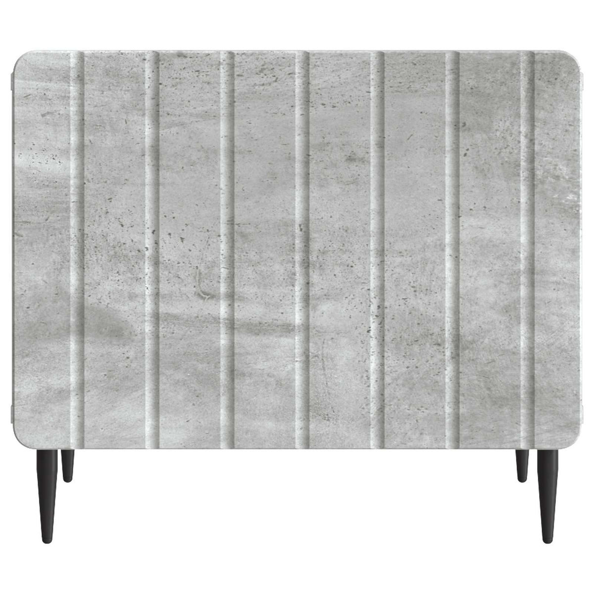 Couchtisch Betongrau 49 x 50 x 42 cm Holzwerkstoff