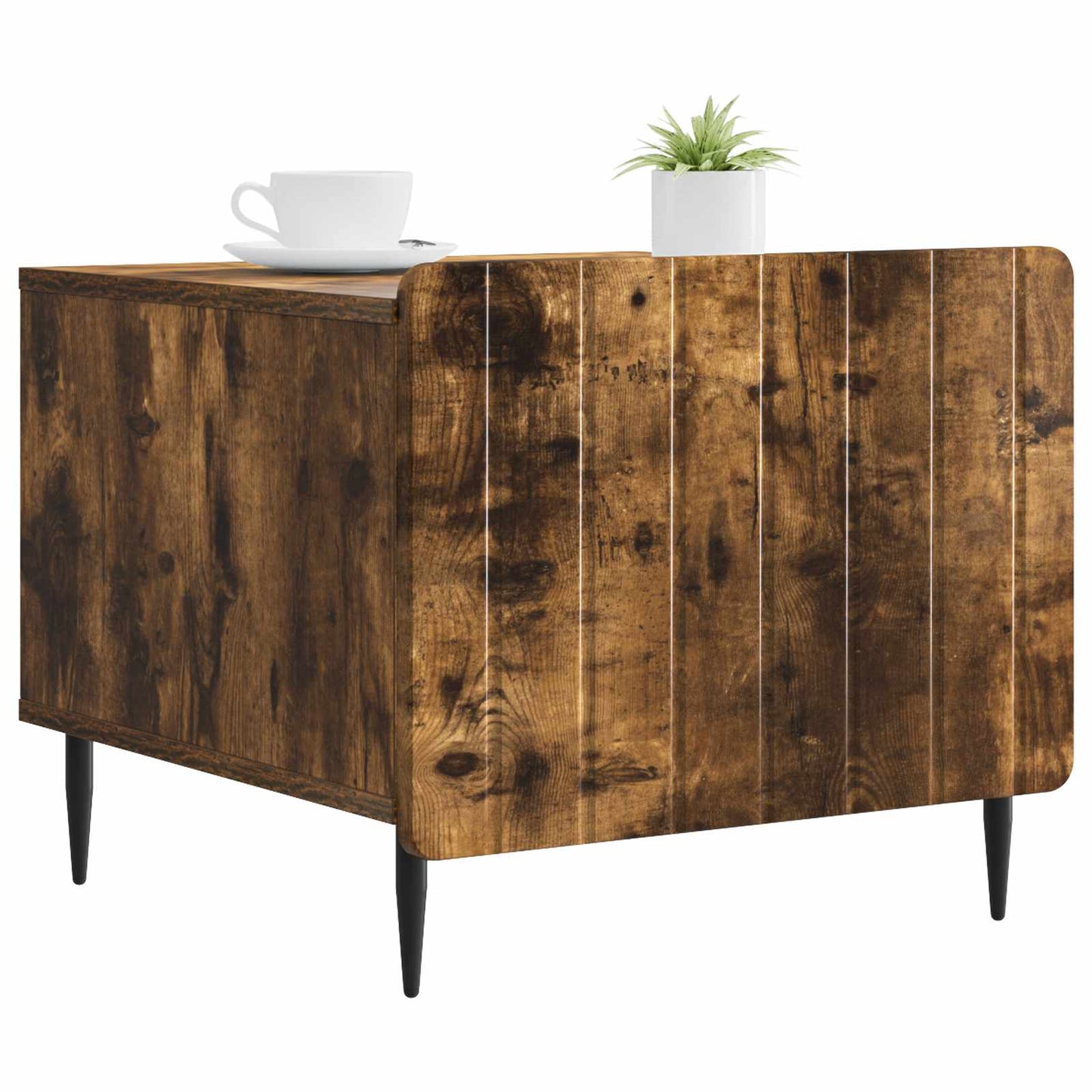 Couchtisch Geräucherte Eiche 49 x 50 x 42 cm Holzwerkstoff