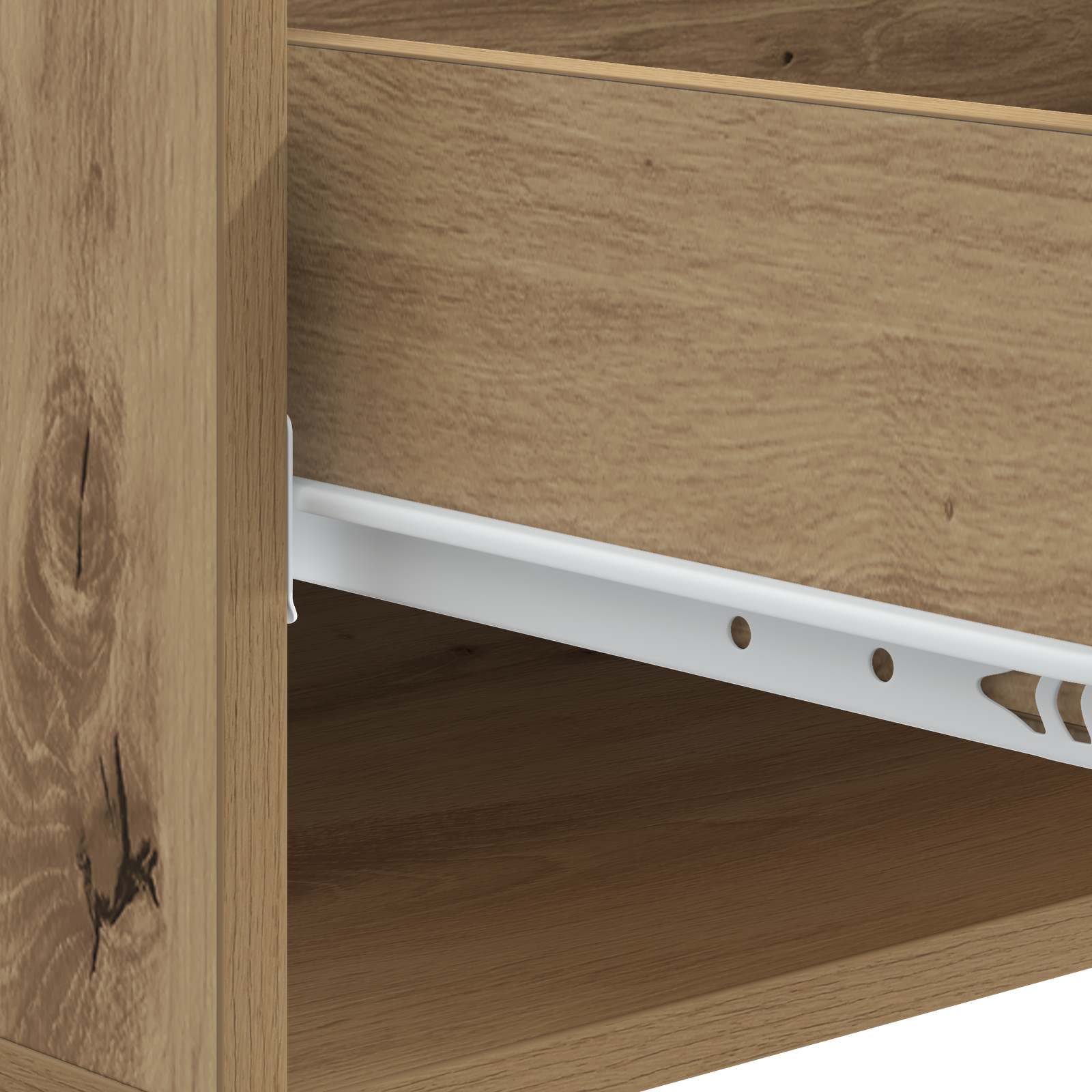Couchtisch Artisan-Eiche 49 x 50 x 42 cm Holzwerkstoff