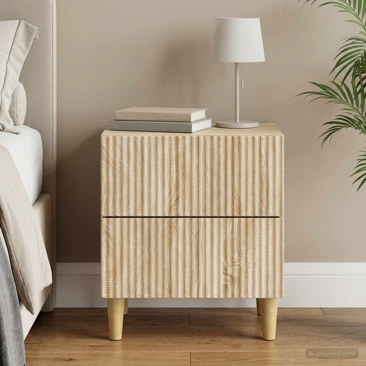 Nachttisch Sonoma-Eiche 43 x 34,5 x 48 cm Holzwerkstoff