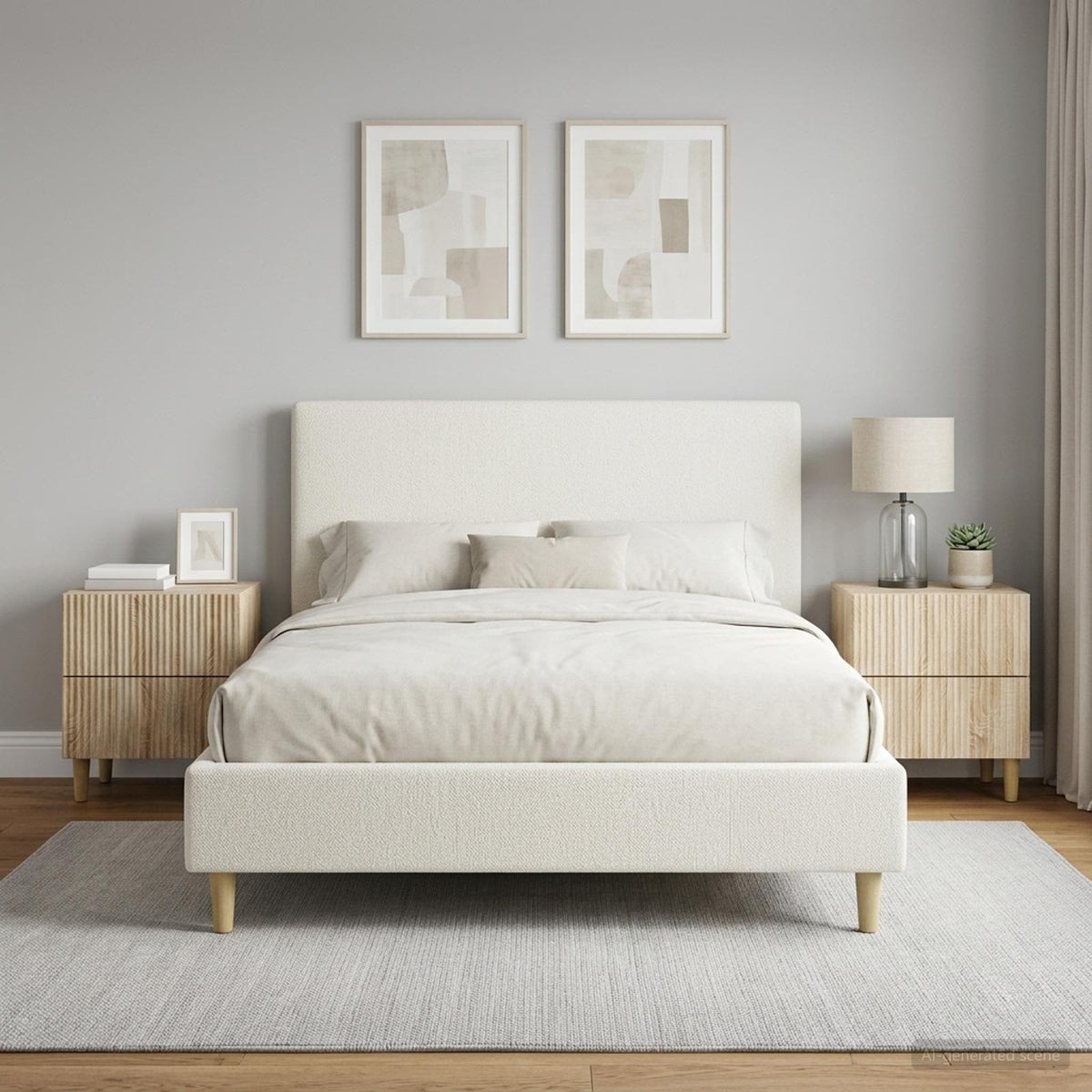 Nachttisch 2 Stk. Sonoma-Eiche 43 x 34,5 x 48 cm Holzwerkstoff
