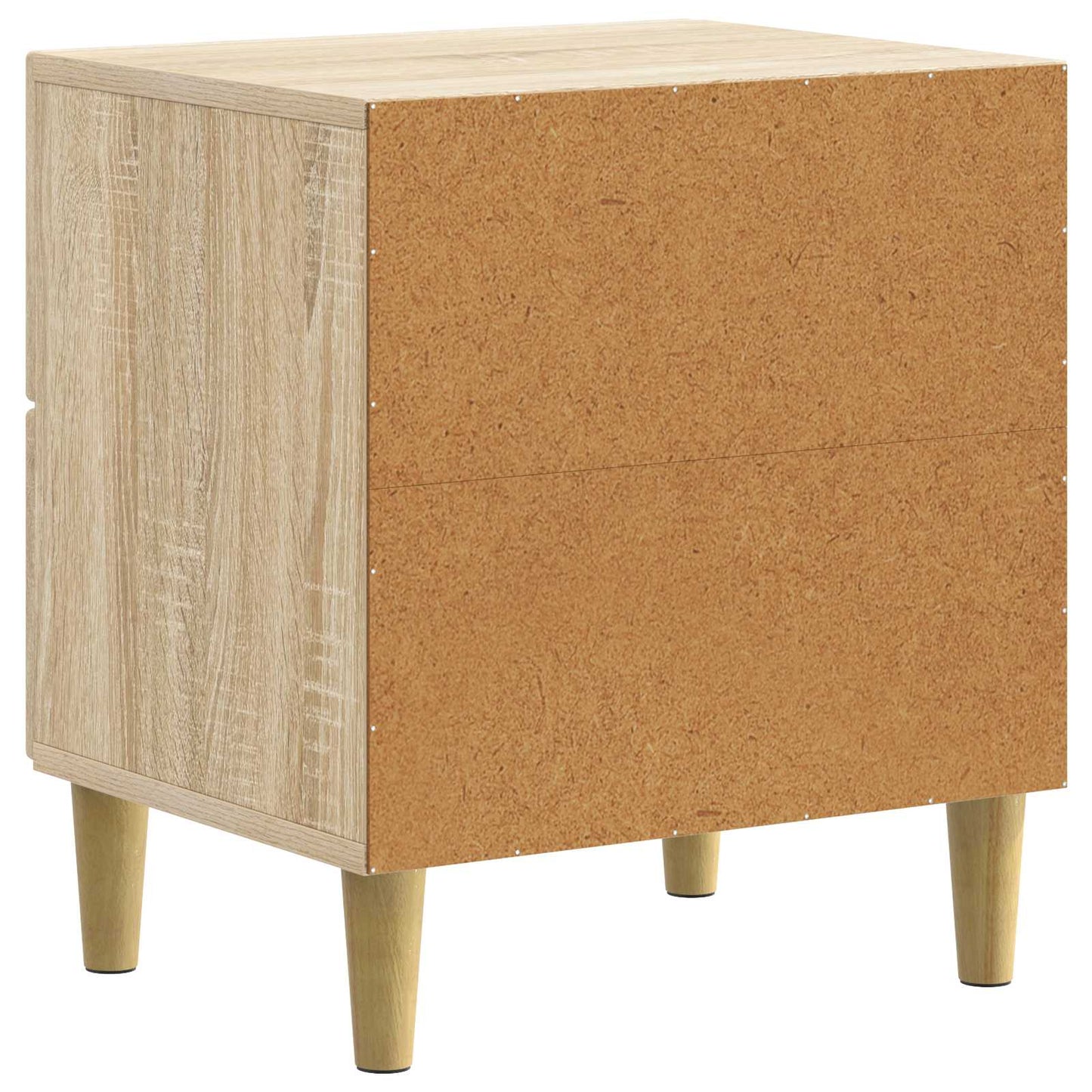Nachttisch 2 Stk. Sonoma-Eiche 43 x 34,5 x 48 cm Holzwerkstoff