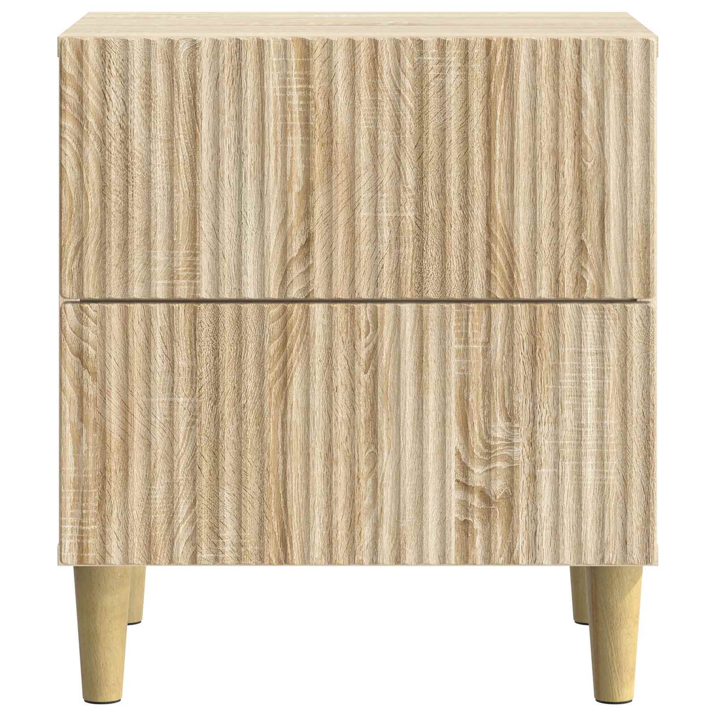 Nachttisch 2 Stk. Sonoma-Eiche 43 x 34,5 x 48 cm Holzwerkstoff