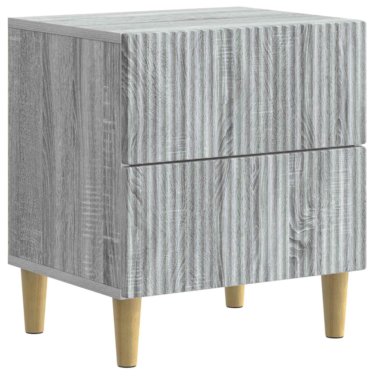 Nachttisch Sonoma-Grau 43 x 34,5 x 48 cm Holzwerkstoff