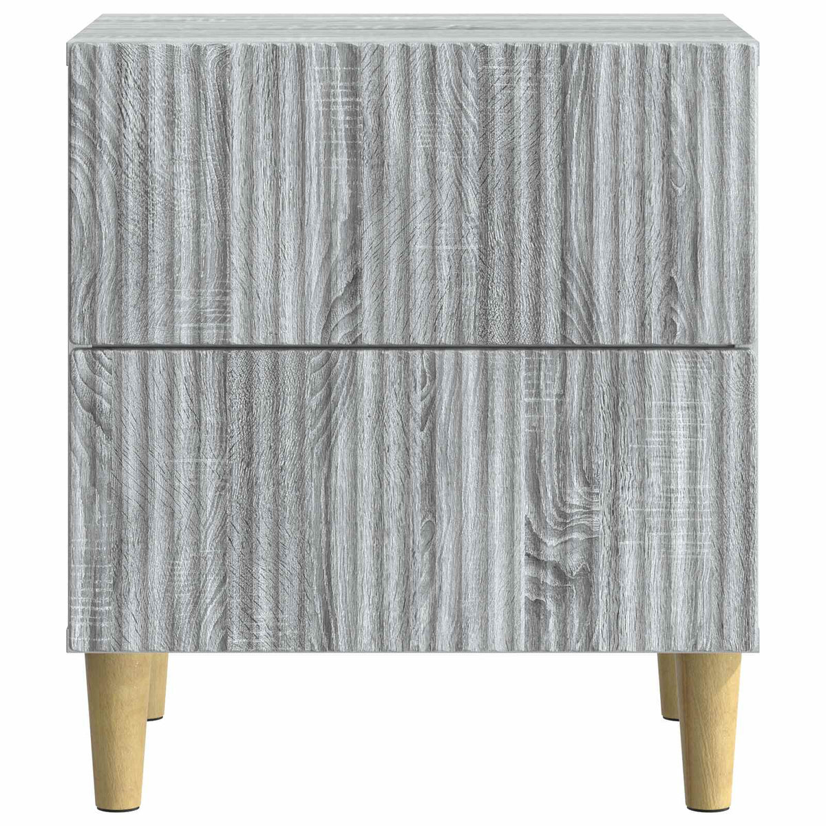 Nachttisch Sonoma-Grau 43 x 34,5 x 48 cm Holzwerkstoff