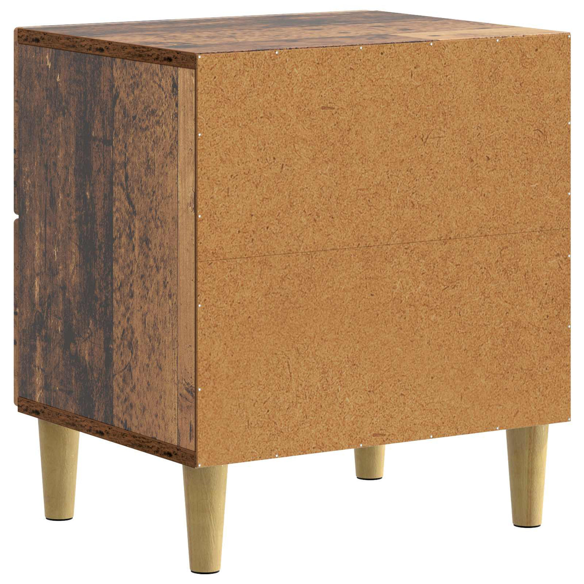 Nachttisch Altholz 43 x 34,5 x 48 cm Holzwerkstoff
