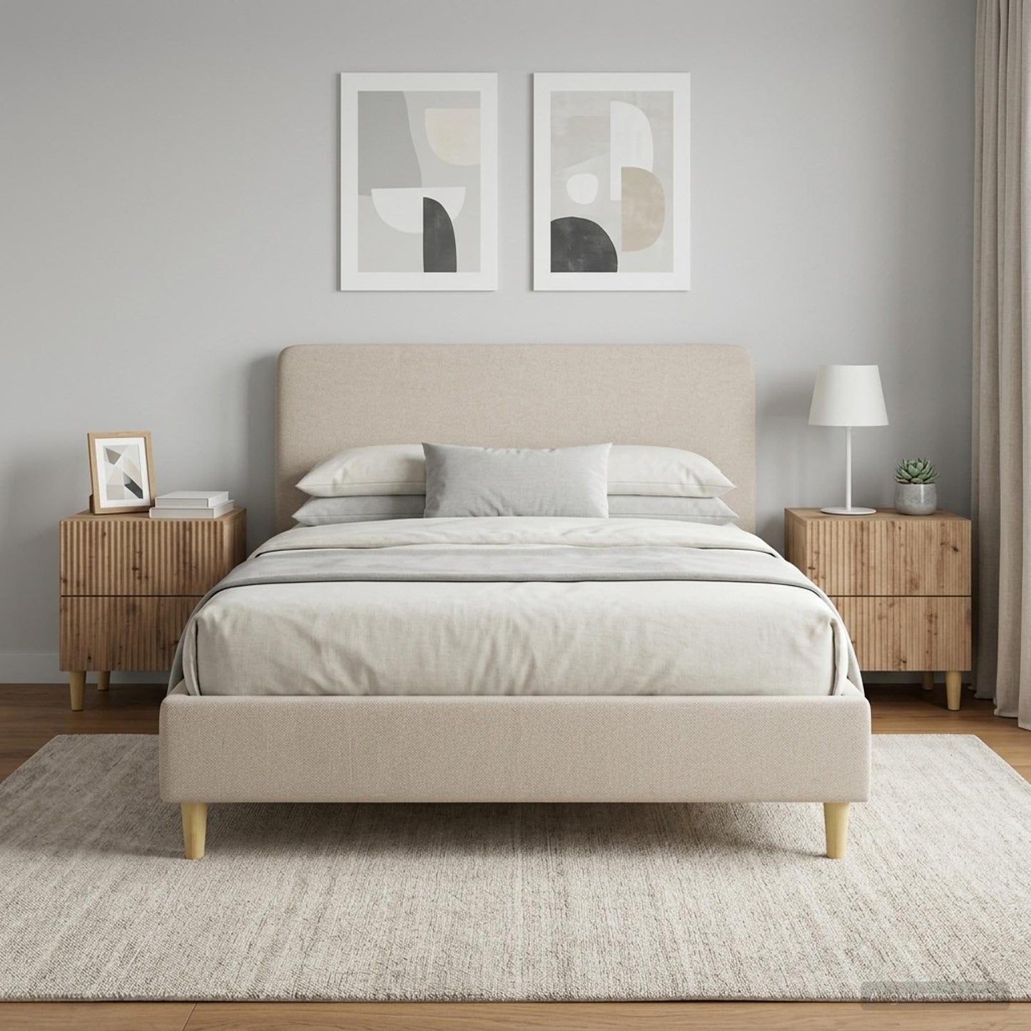 Nachttisch 2 stk. Artisan-Eiche 43 x 34,5 x 48 cm Holzwerkstoff