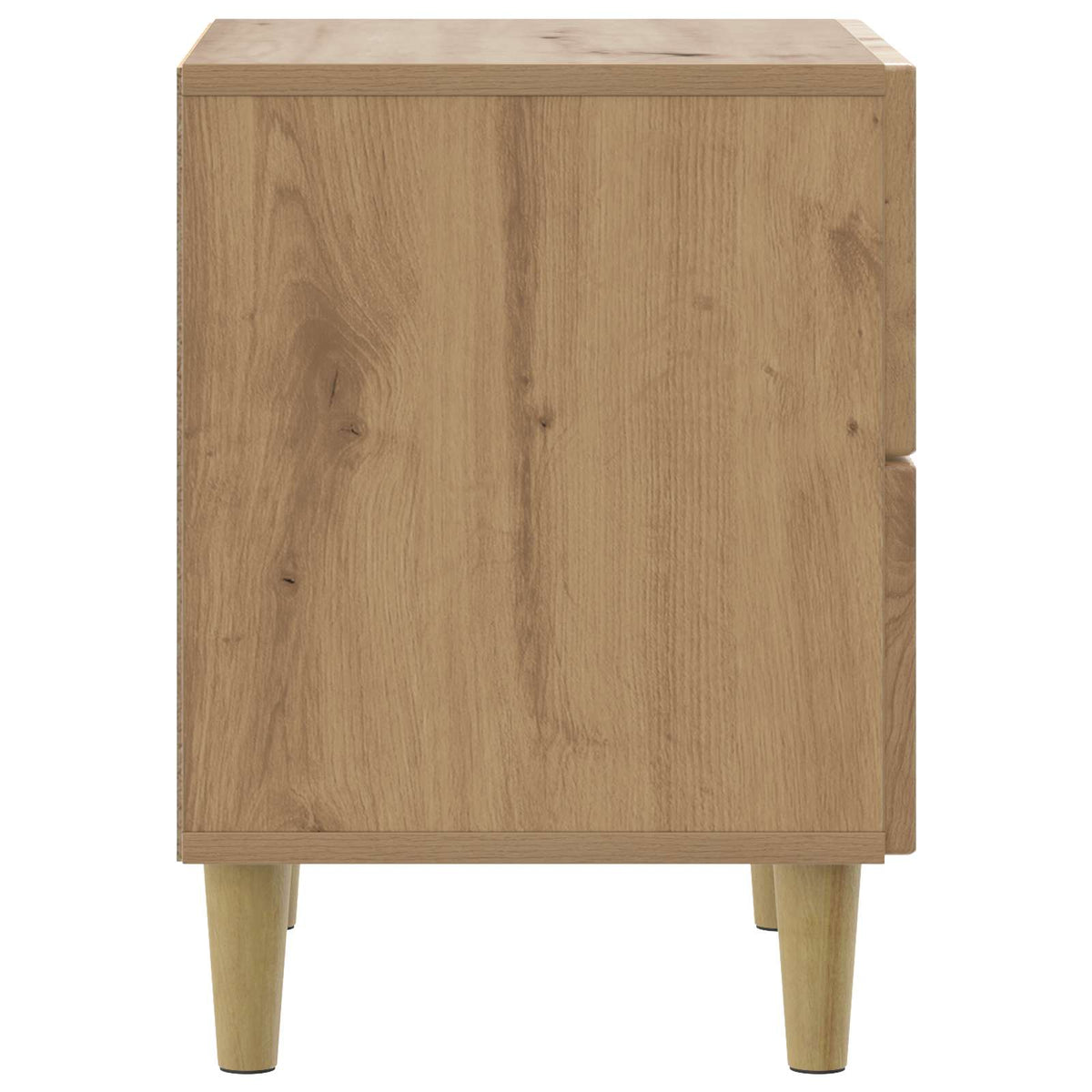 Nachttisch 2 stk. Artisan-Eiche 43 x 34,5 x 48 cm Holzwerkstoff