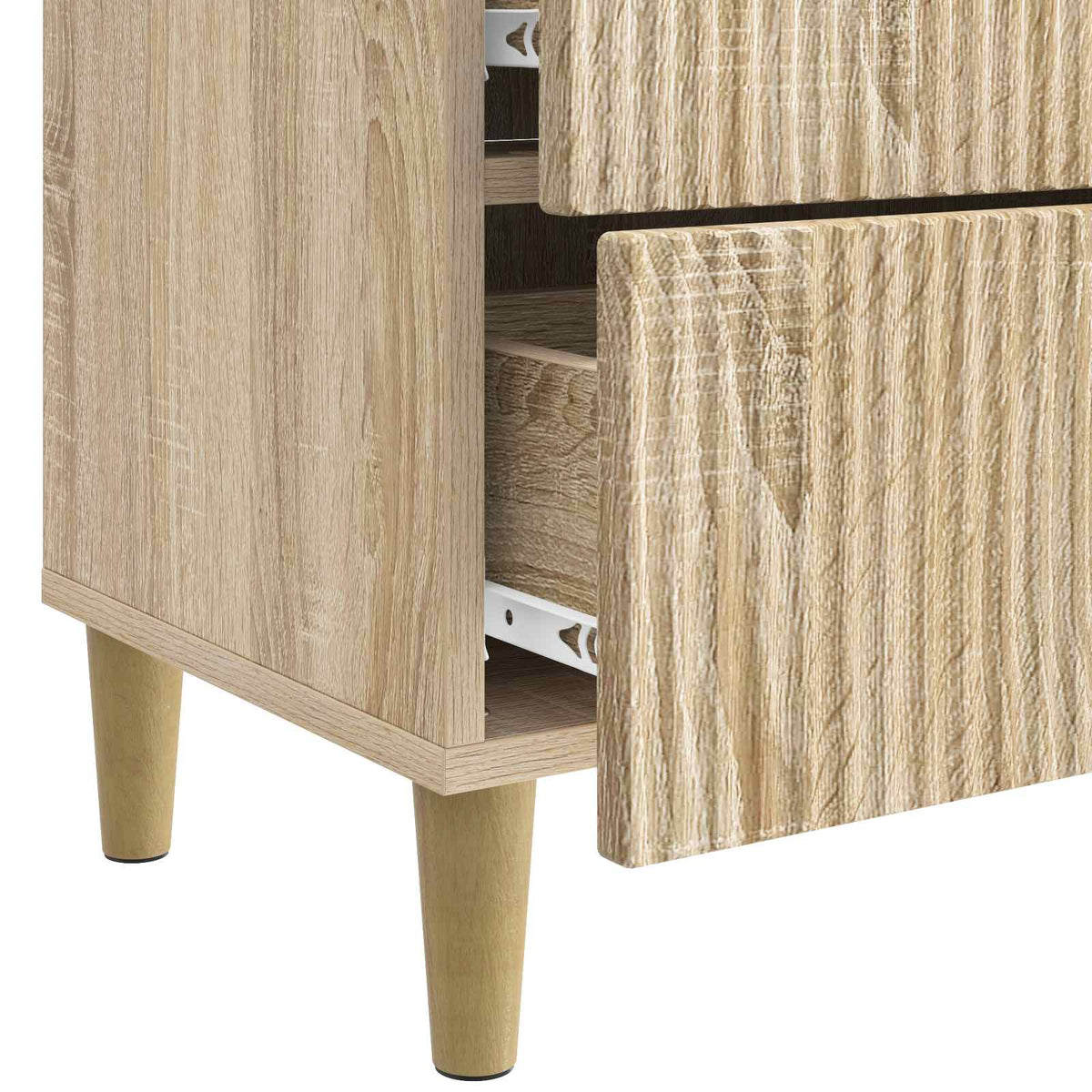 Nachttisch Sonoma-Eiche 62 x 34,5 x 48 cm Holzwerkstoff