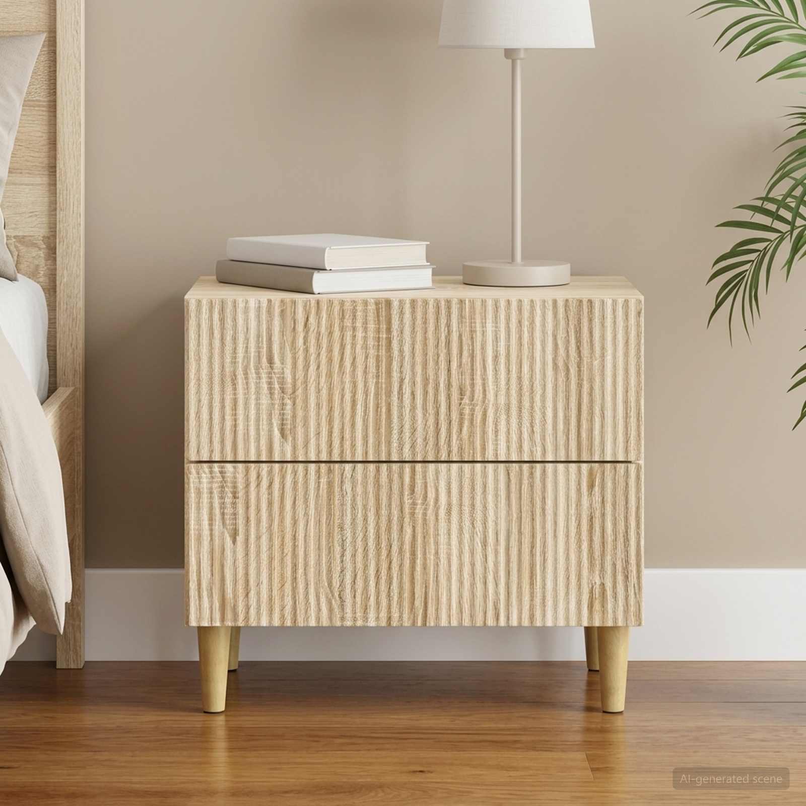 Nachttisch Sonoma-Eiche 62 x 34,5 x 48 cm Holzwerkstoff