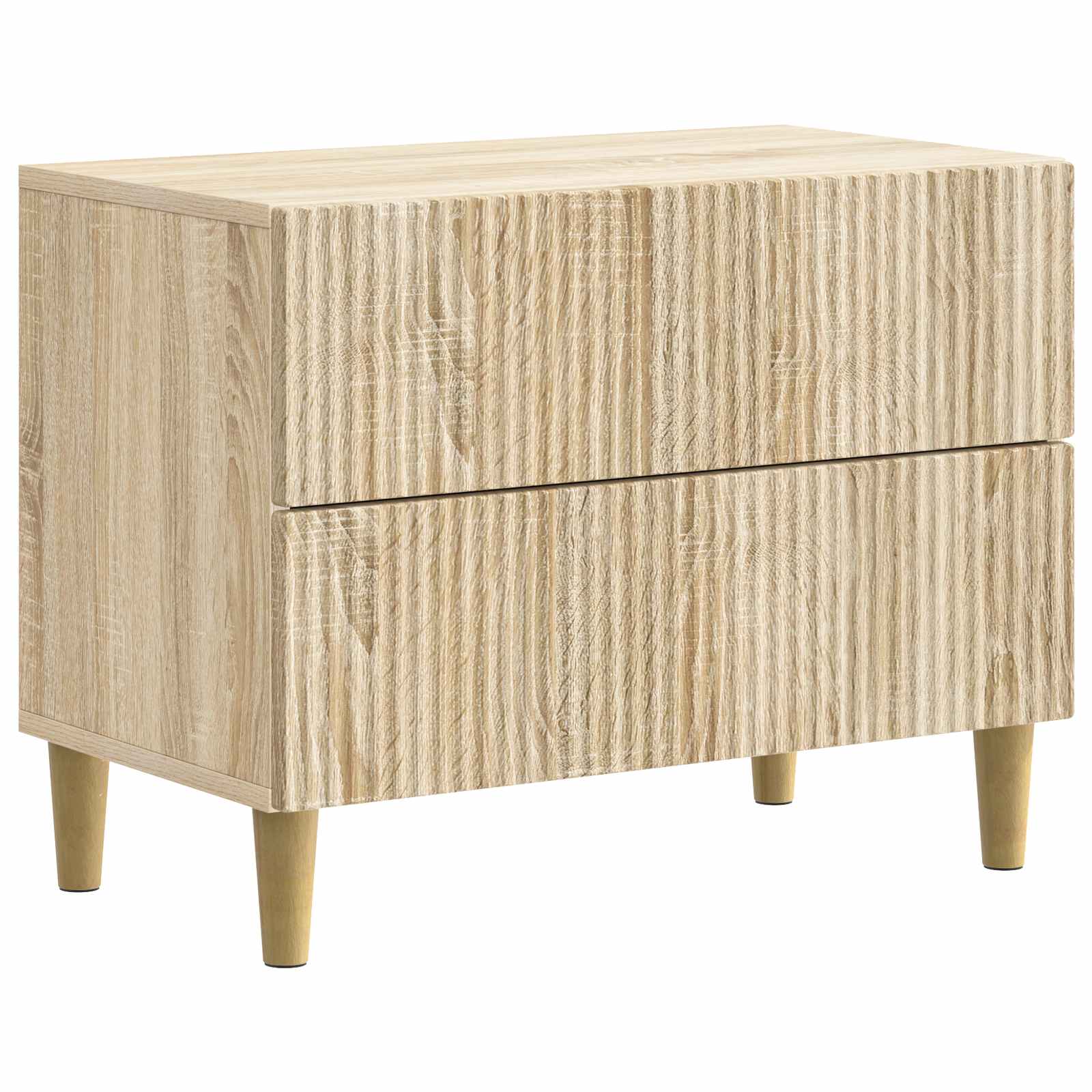 Nachttisch Sonoma-Eiche 62 x 34,5 x 48 cm Holzwerkstoff