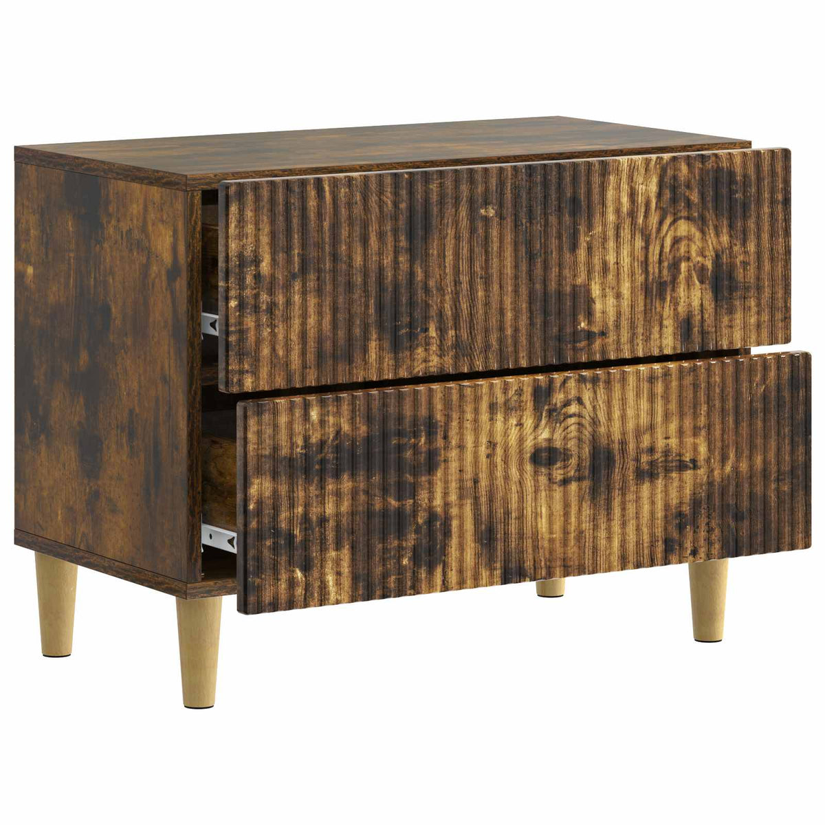 Nachttisch Geräucherte Eiche 62 x 34,5 x 48 cm Holzwerkstoff