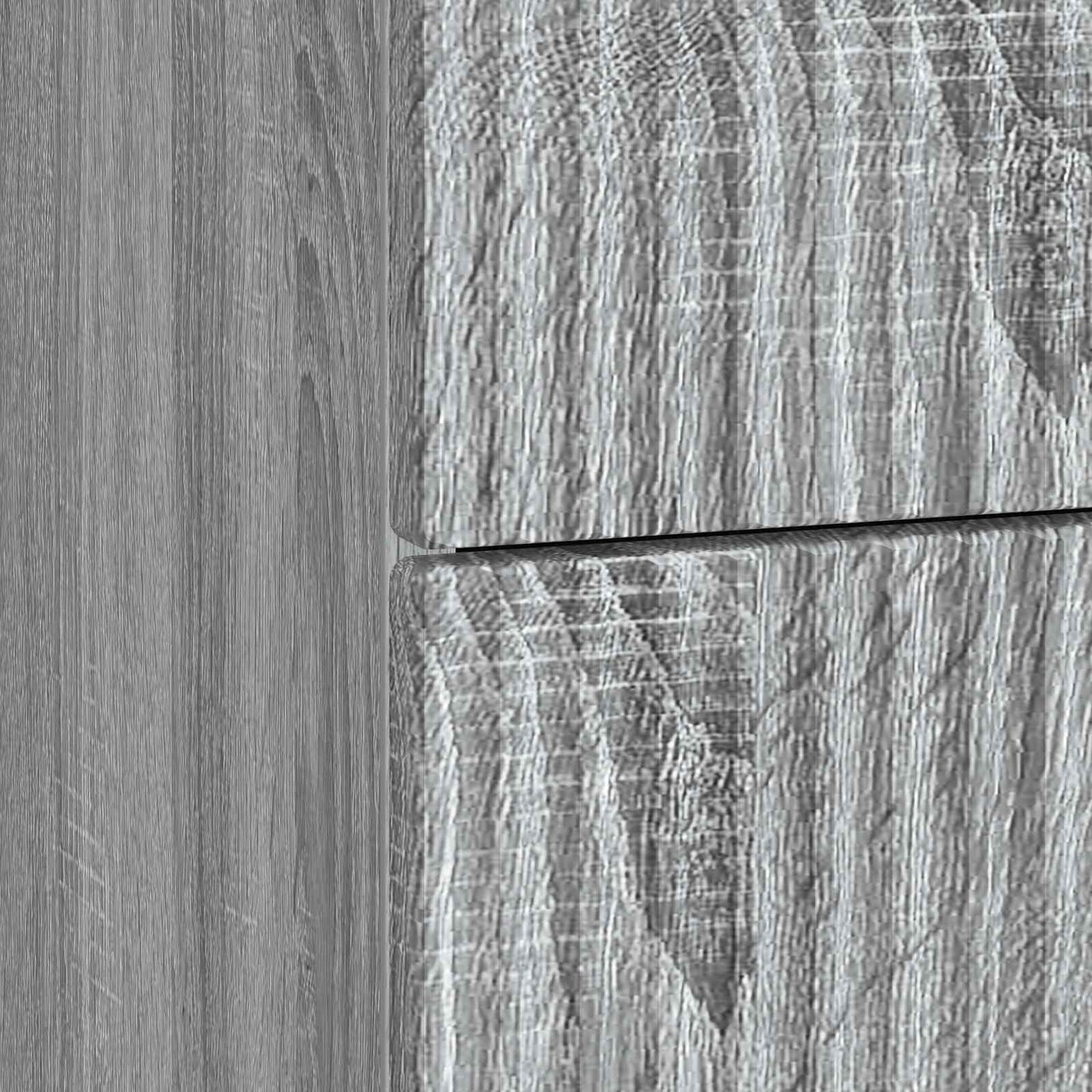 Nachttisch Graues Sonoma 62 x 34,5 x 48 cm Holzwerkstoff