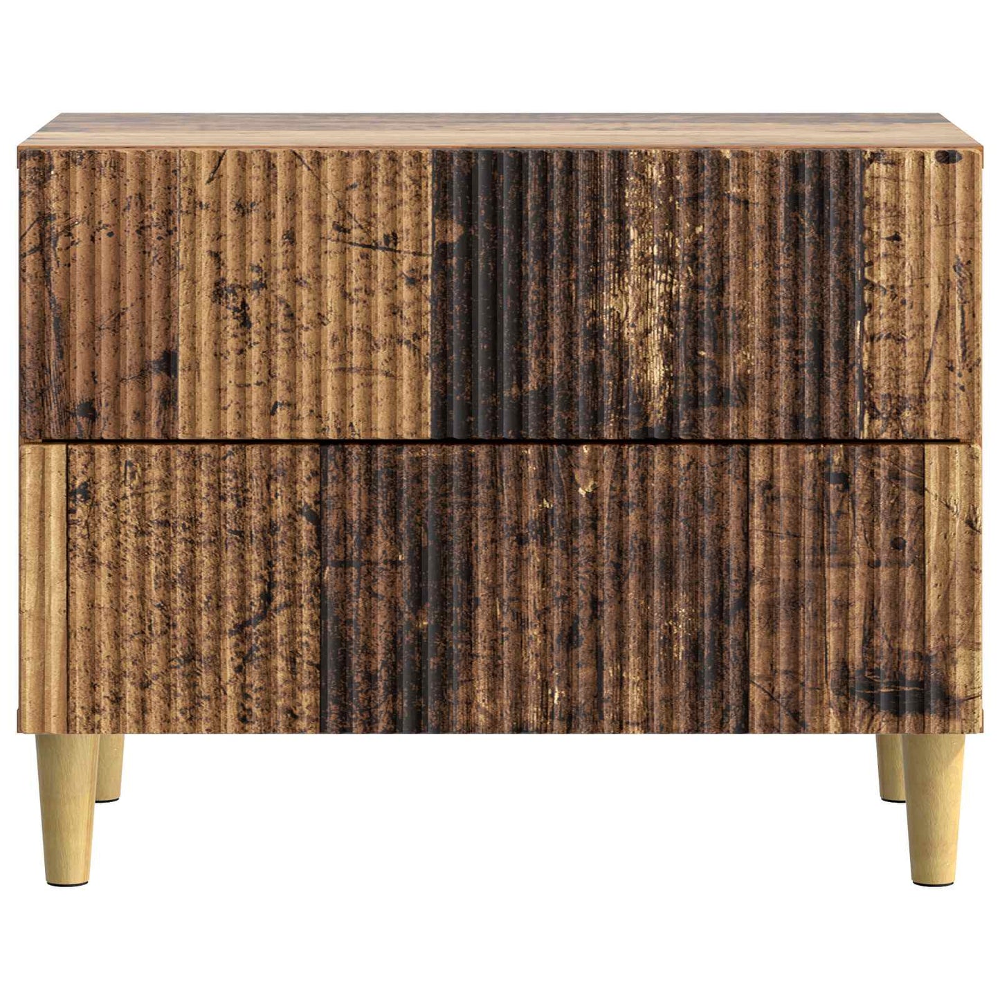 Nachttisch Altholz 62 x 34,5 x 48 cm Holzwerkstoff