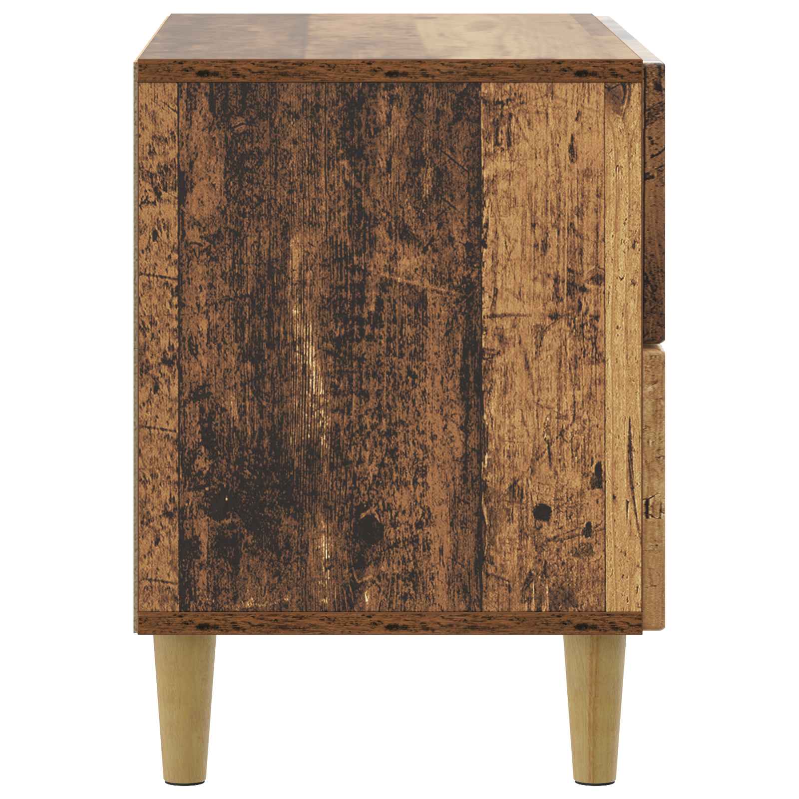 Nachttisch Altholz 62 x 34,5 x 48 cm Holzwerkstoff