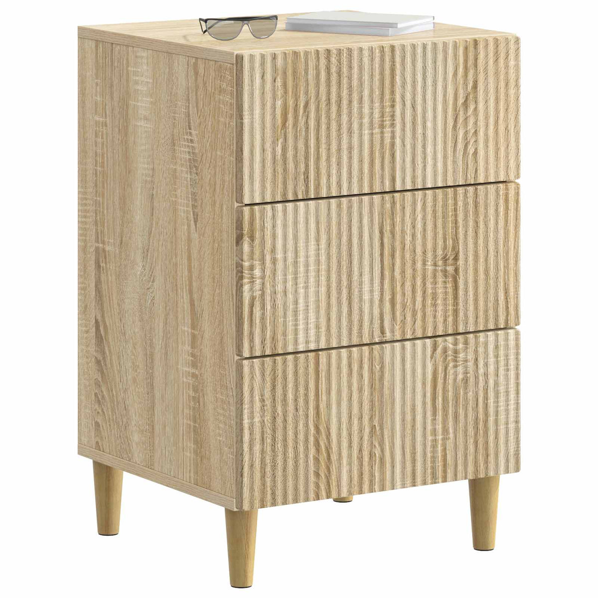 Nachttisch Sonoma-Eiche 43 x 41 x 66,5 cm Holzwerkstoff