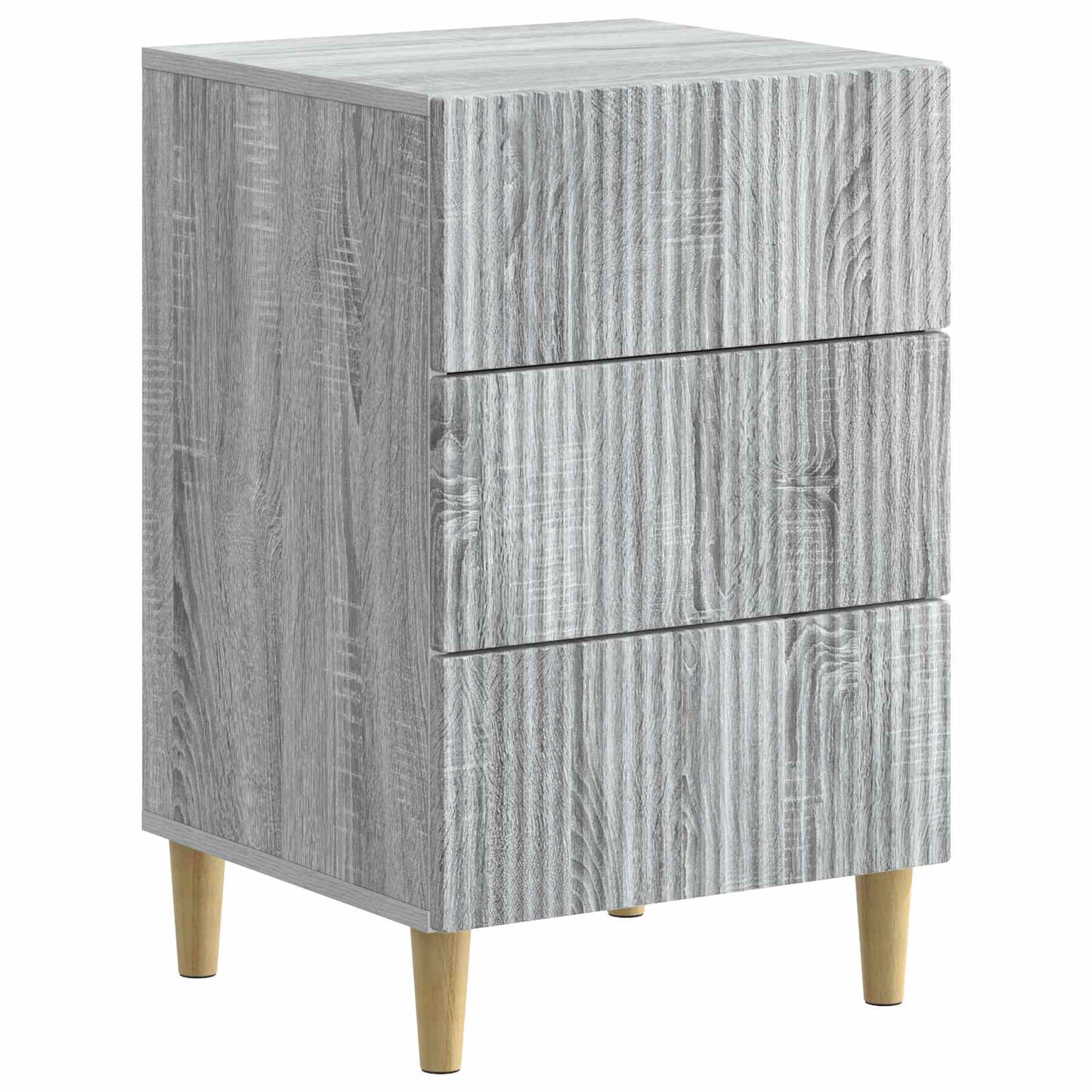 Nachttisch Sonoma-Grau 43 x 41 x 66,5 cm Holzwerkstoff