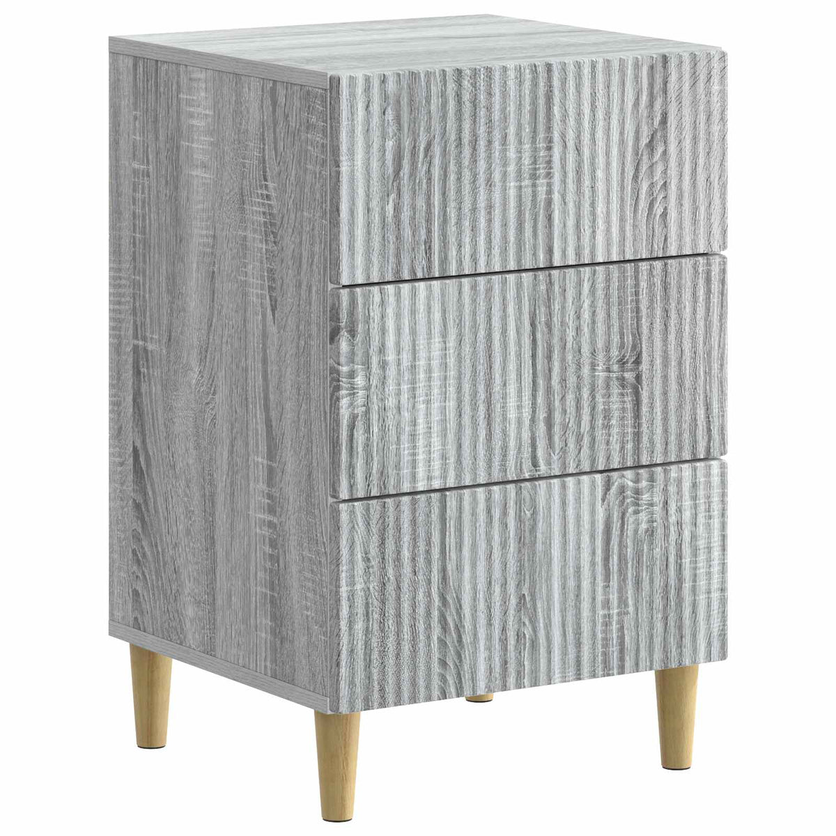 Nachttisch Sonoma-Grau 43 x 41 x 66,5 cm Holzwerkstoff