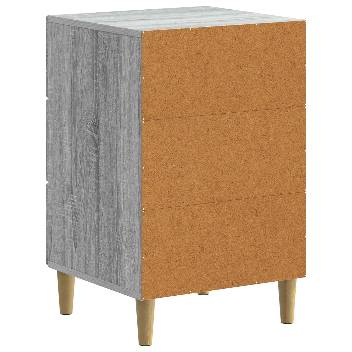 Nachttisch Sonoma-Grau 43 x 41 x 66,5 cm Holzwerkstoff