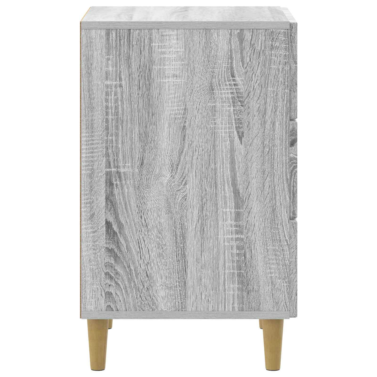 Nachttisch Sonoma-Grau 43 x 41 x 66,5 cm Holzwerkstoff