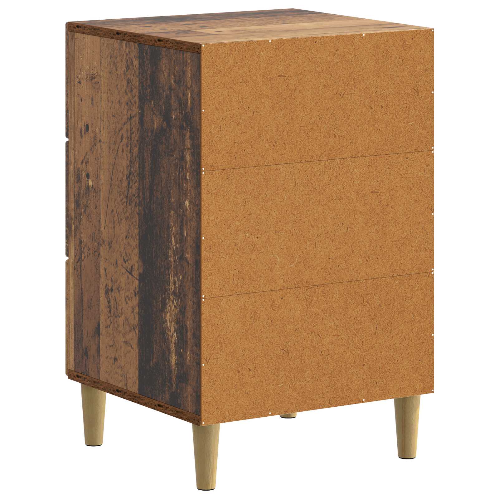 Nachttisch Altholz 43 x 41 x 66,5 cm Holzwerkstoff