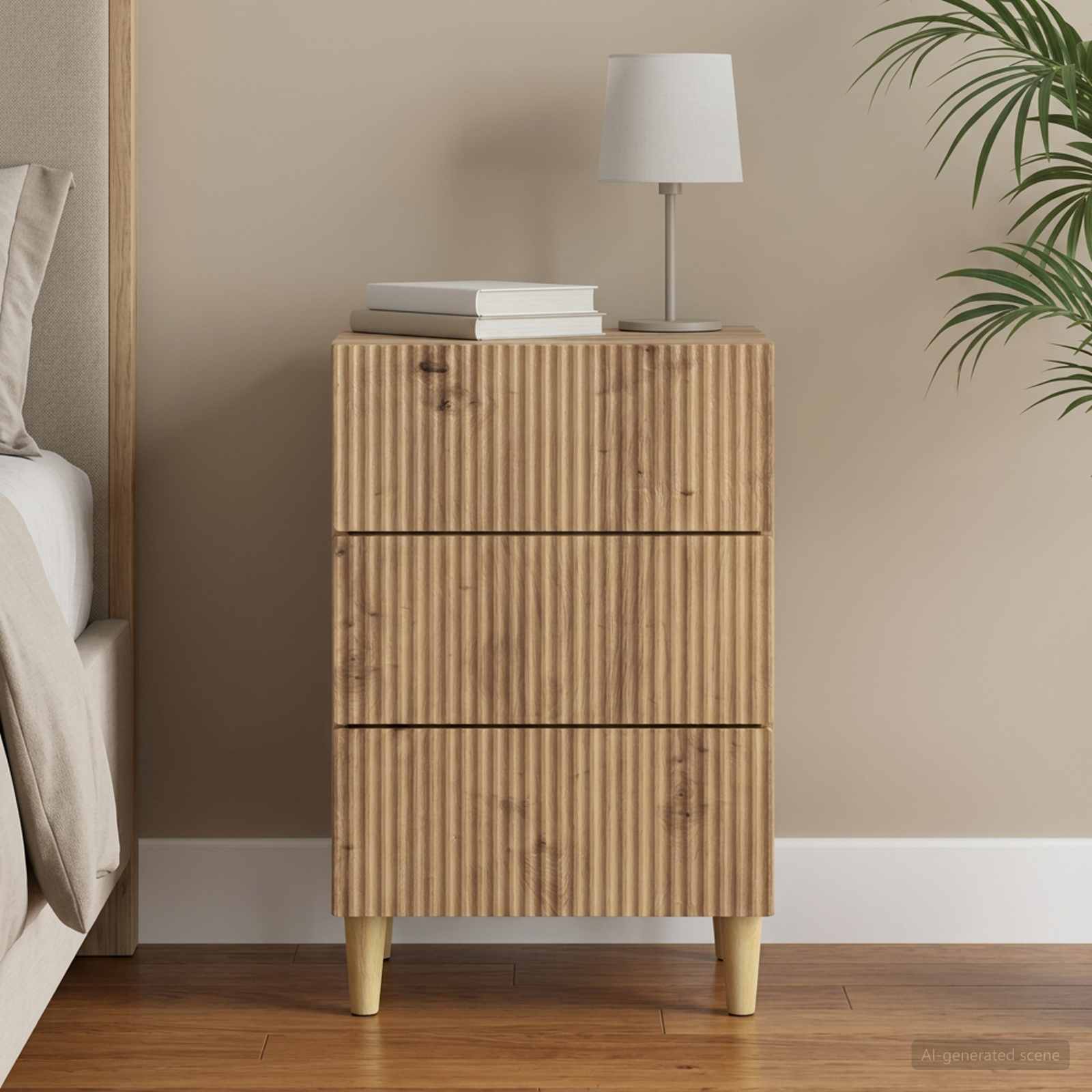 Nachttisch Artisan-Eiche 43 x 41 x 66,5 cm Holzwerkstoff