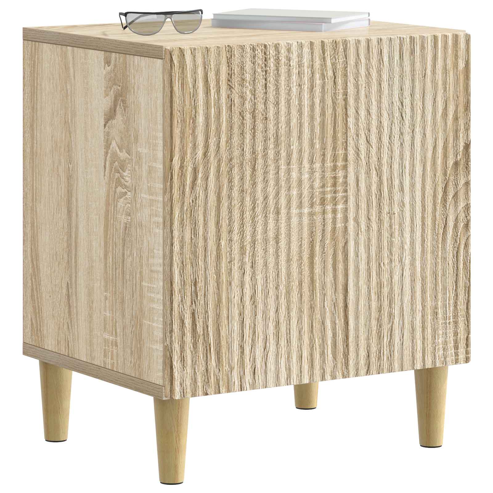Nachttisch 2 stk. Sonoma-Eiche 43 x 34,5 x 50 cm Holzwerkstoff