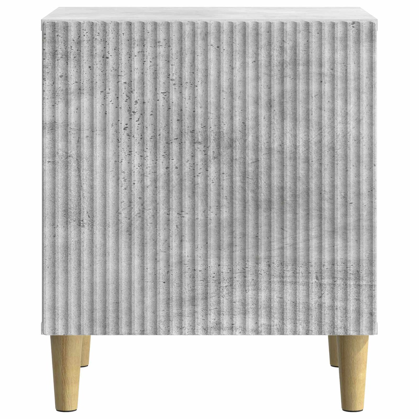 Nachttisch Betongrau 43 x 34,5 x 50 cm Holzwerkstoff
