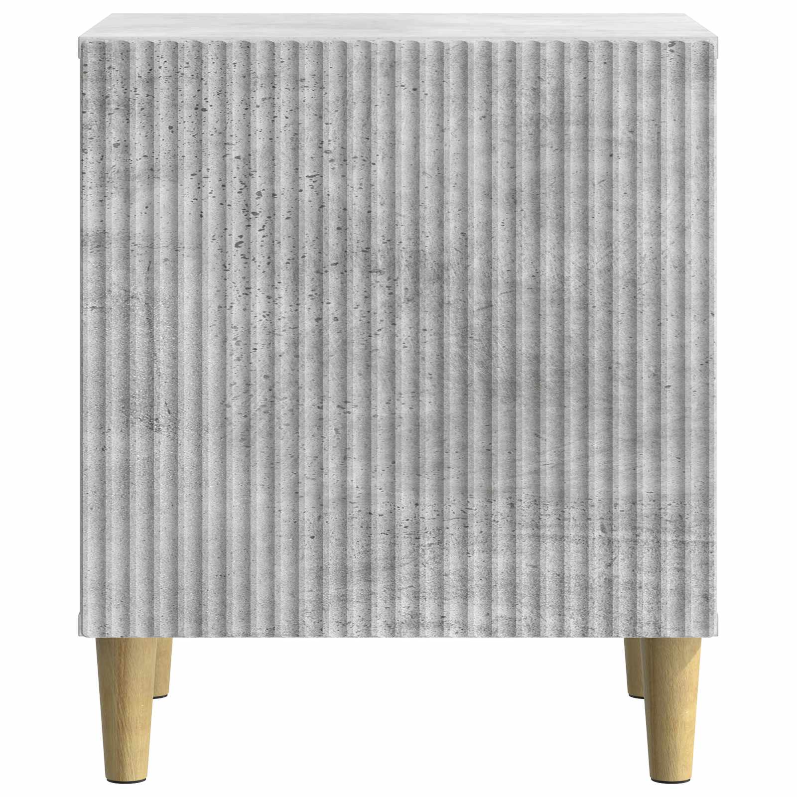 Nachttisch Betongrau 43 x 34,5 x 50 cm Holzwerkstoff