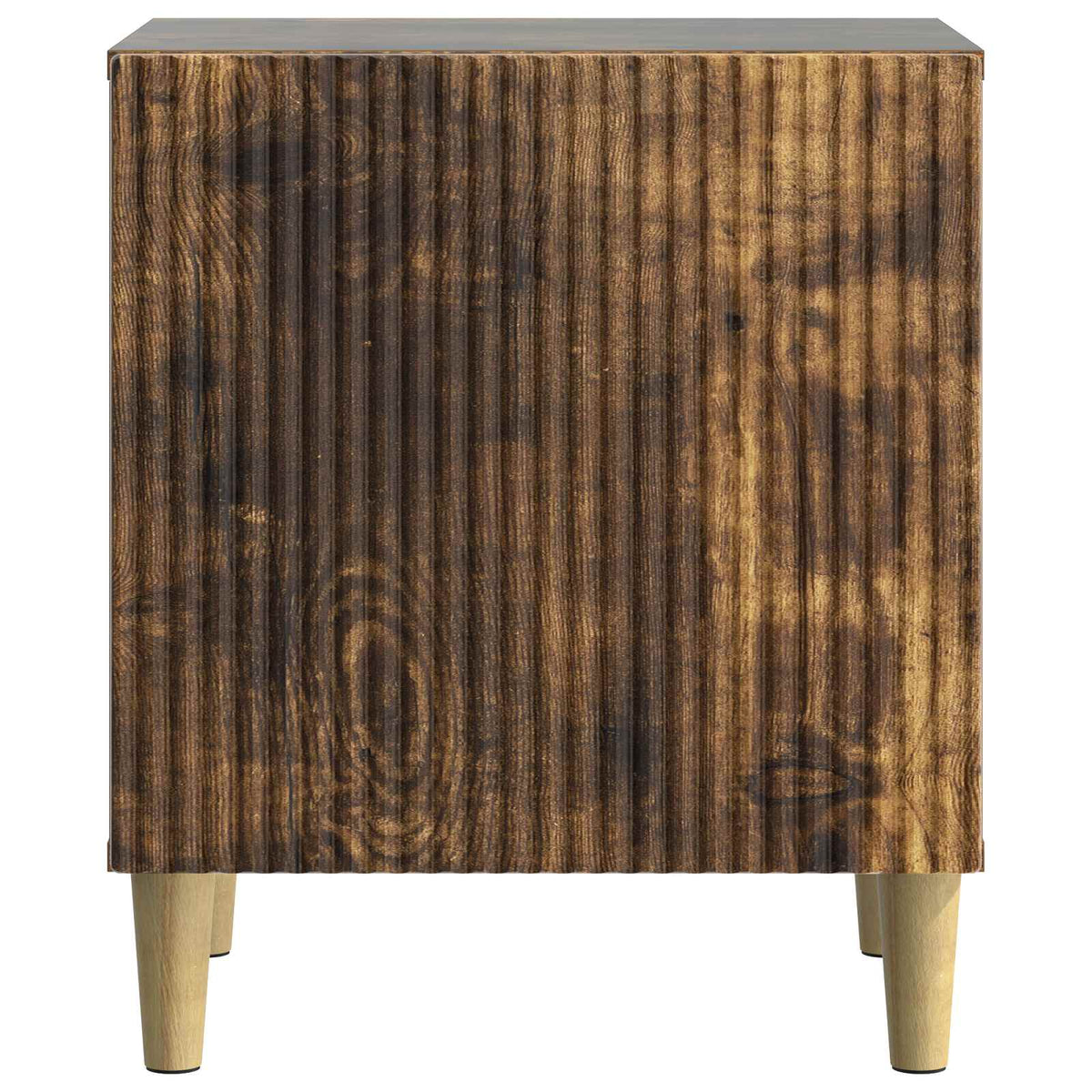 Nachttisch 2 Stk. Geräucherte Eiche 43 x 34,5 x 50 cm