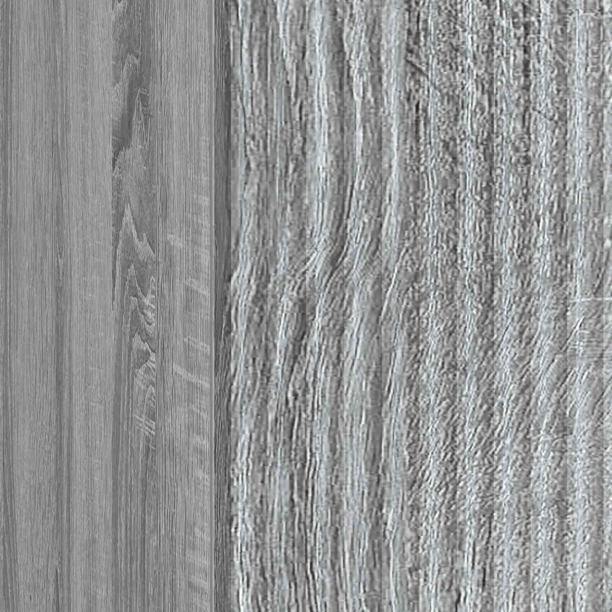 Nachttisch Graues Sonoma 43 x 34,5 x 50 cm Holzwerkstoff